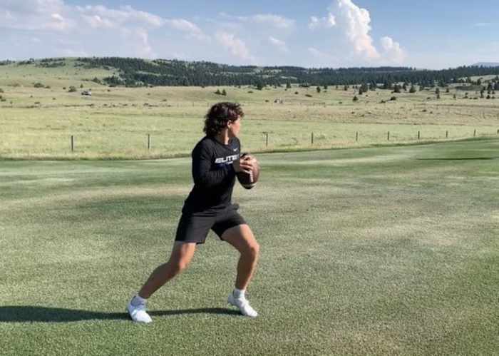 Saint Francis 2025 QB Aaron Knapp courtesy of Aaron Knapp050820233612